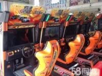 动漫城游戏机赛车液晶屏模拟机动漫设备回收与销售